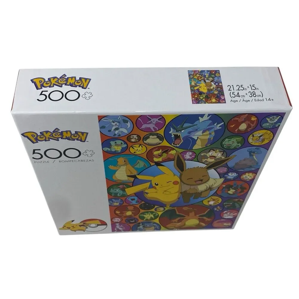Charizard Eevee Jigsaw Puzzle Pokemon 500 Piece Pikachu Gyarados Buffalo Games